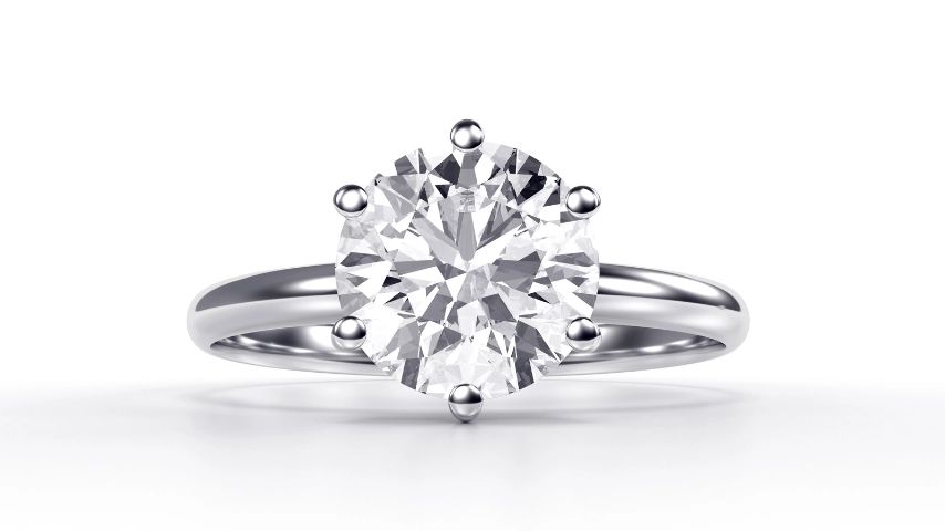 minimalistic engagement ring trend